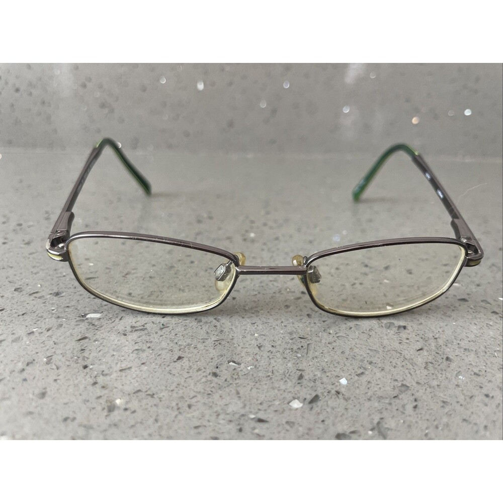 IZOD Gunmetal 605 UNISEX SQUARE FULL RIM EYEGLASSES FRAMES ONLY 43-17-120